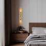 Opviq Lámpara de Pared de Metal Dorado